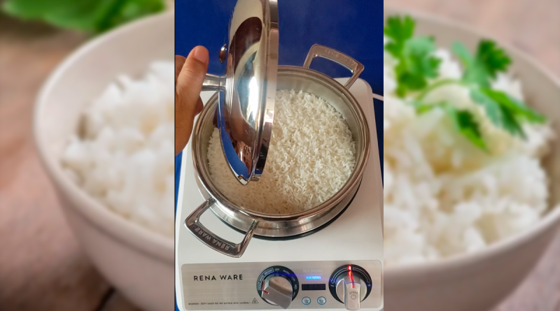 Cómo cocinar arroz perfecto en una olla de acero inoxidable