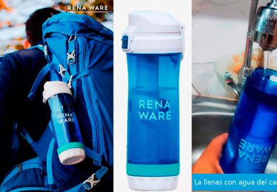 La única botella con filtro de agua incorporado en Perú