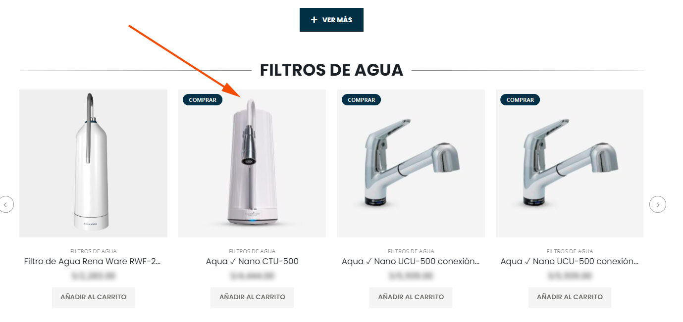 Como comprar el mejor filtro de agua por internet en Peru